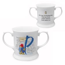 Personalised Paddington Bear Initial Loving Cup